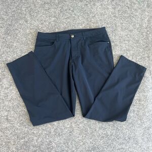 Lululemon Commission  Pants Classic Mens Size 34 True Navy Trousers